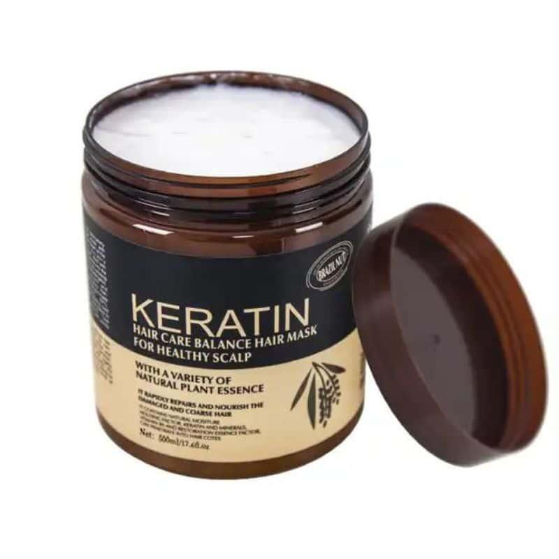 Keratin Hair Care Mask – Restore, Strengthen & Shine! ✨💆‍♀️