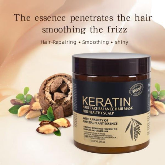 Keratin Hair Care Mask – Restore, Strengthen & Shine! ✨💆‍♀️